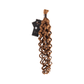 Italy Curly Bulk Braids - 18" Inches 18” Inches Chocolate by Aunty Cherish | Pre - stretched Braiding Hair Extensions Australia