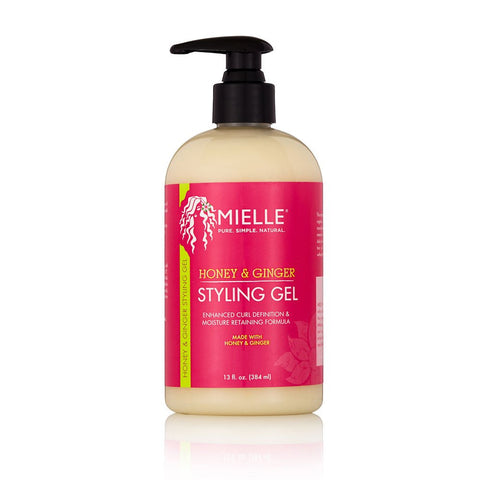 Mielle Honey & Ginger Styling Gel 384mL by Aunty Cherish | Pre-stretched Braiding Hair Extensions Australia