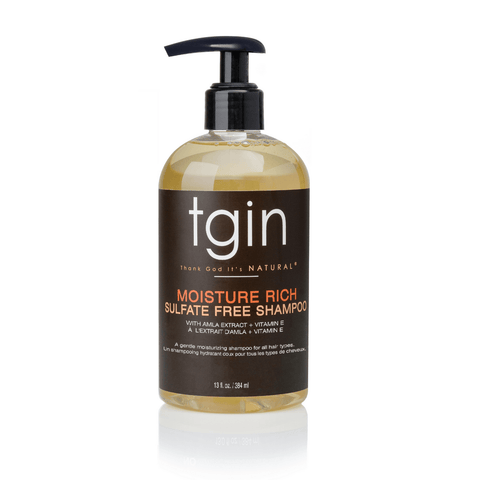 TGIN Moisture Rich Sulfate-Free Shampoo 384mL by Aunty Cherish | Pre-stretched Braiding Hair Extensions Australia