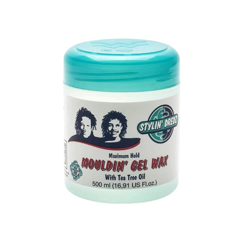 Stylin' Dredz Mouldin Gel Wax - 500mL by Aunty Cherish | Pre - stretched Braiding Hair Extensions Australia