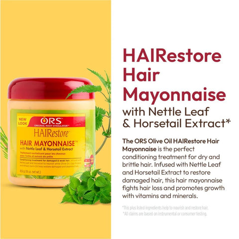 ORS HAIRestore Hair Mayonnaise (8oz / 227g) by Aunty Cherish | Pre - stretched Braiding Hair Extensions Australia