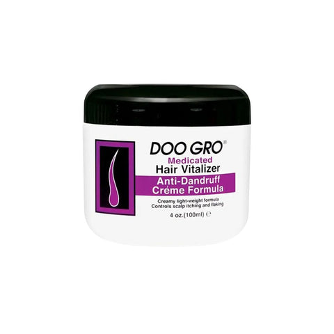 Doo Gro Medicated Hair Vitalizer Anti - dandruff Creme Formula 100mL by Aunty Cherish | Pre - stretched Braiding Hair Extensions Australia