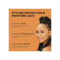 African Pride Black Castor Miracle Extra Hold Braid, Loc & Twist Gel 227g by Aunty Cherish | Pre - stretched Braiding Hair Extensions Australia