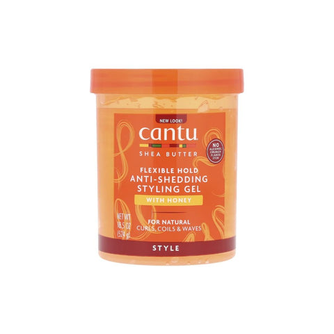 Cantu Anti - Shedding Styling Gel with Honey 524g (18.5oz) by Aunty Cherish | Pre - stretched Braiding Hair Extensions Australia