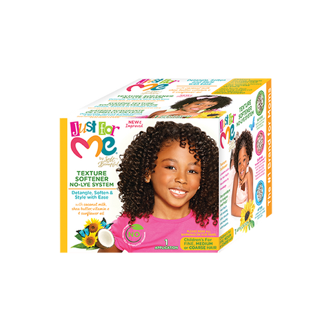 Just For Me Texture Softener No-Lye System Kit