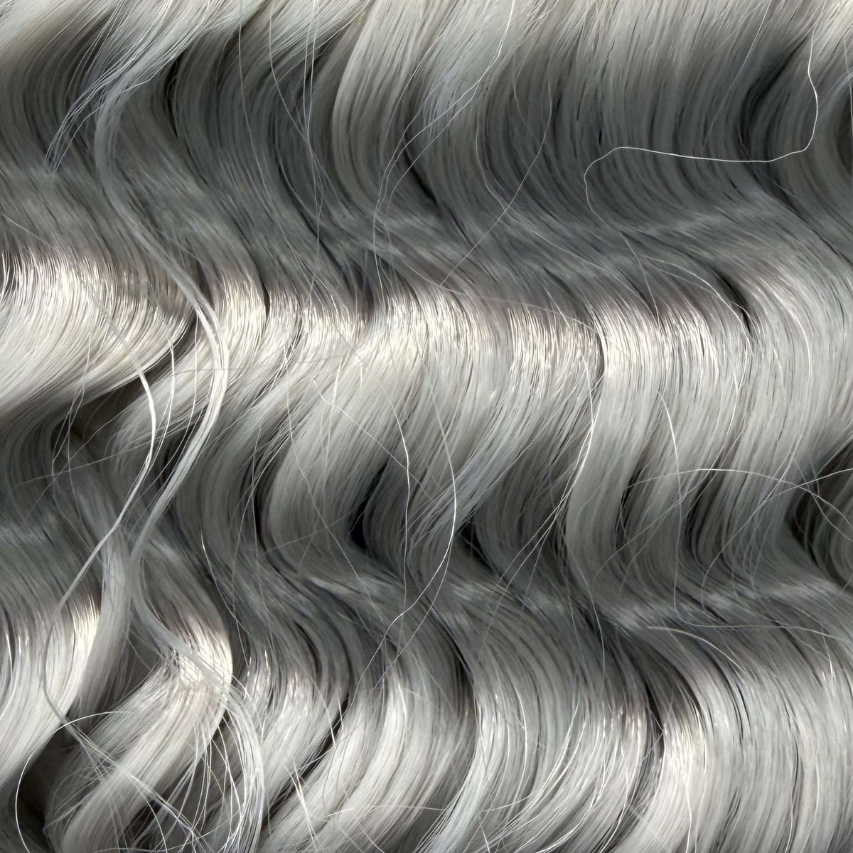 Deep 30 Goddess Braid Curl GREY 30" 100g by Aunty Cherish | Pre - stretched Braiding Hair Extensions Australia