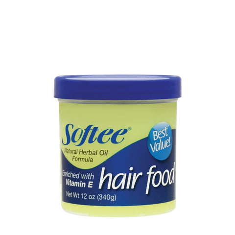 Softee Hair Food With Vitamin E - Value Size (340g / 12oz) by Aunty Cherish | Pre - stretched Braiding Hair Extensions Australia