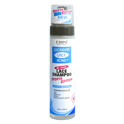 Ebin New York Wonder Lace Bond Lace Shampoo - Sports Edition 236mL by Aunty Cherish | Pre-stretched Braiding Hair Extensions Australia