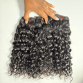 14” Burmese Deep Wave Human Hair Weft - 218g High Density 14 inch by Aunty Cherish | Pre - stretched Braiding Hair Extensions Australia
