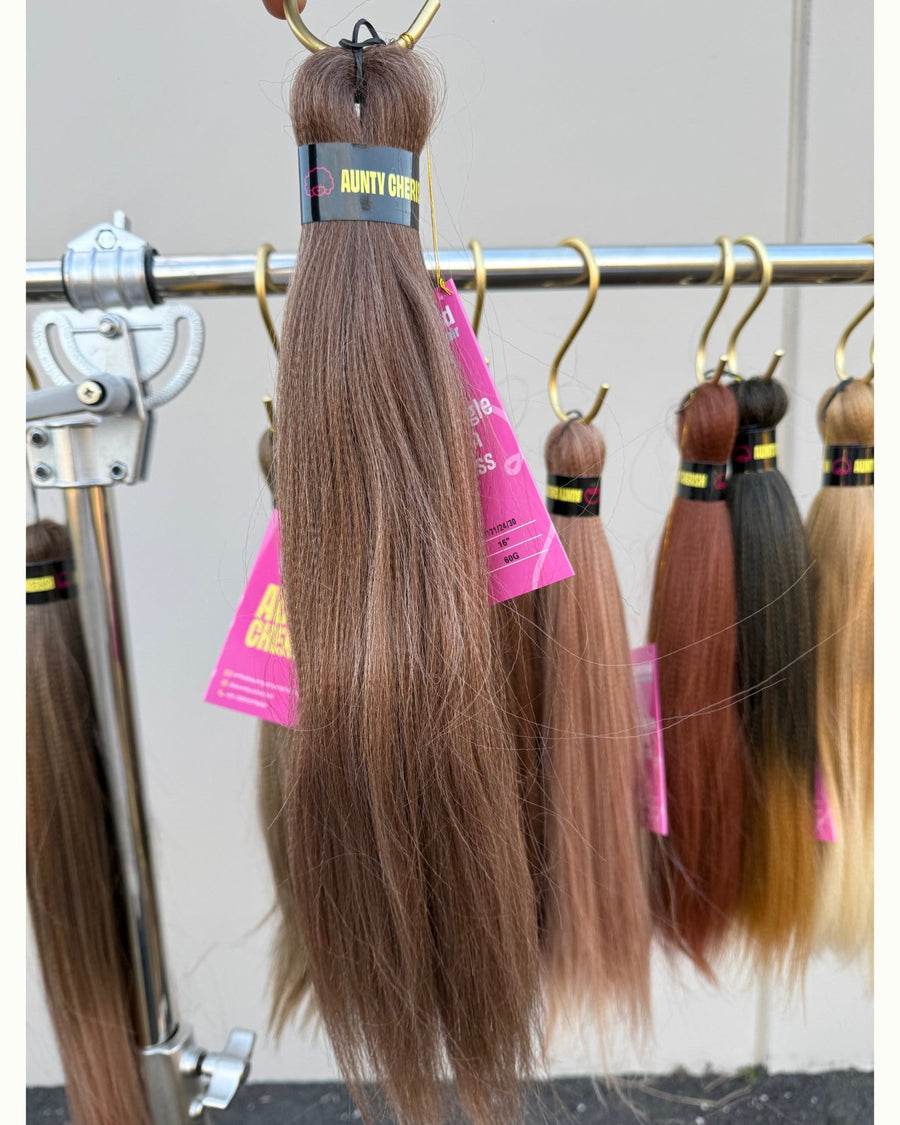 NUNKERI [6/171/24/30] - 32 Inch Pre-Stretched Braiding Hair (16" Braided)