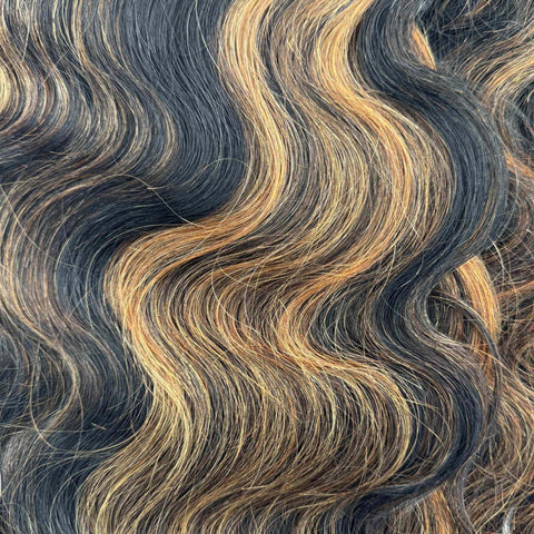 Body Wave Human Hair Bundle 22" Honey Drip by Aunty Cherish | Pre - stretched Braiding Hair Extensions Australia