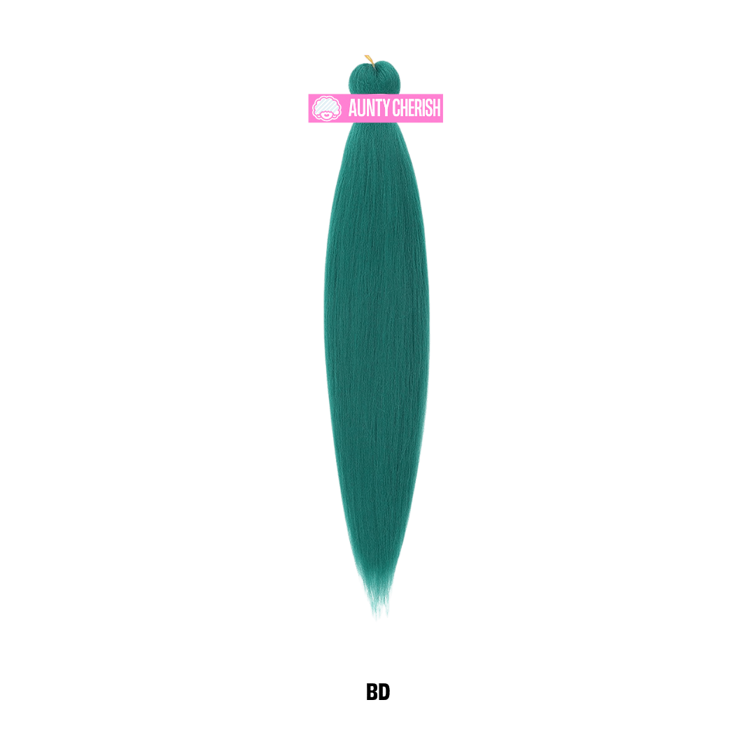 Deep Teal - 52 Inch Pre-Stretched Braiding Hair (26" Braided)