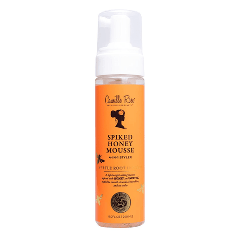 Camille Rose Spiked Honey Mousse (240mL) – 4 - in - 1 Styler with Real Honey & Nettle by Aunty Cherish | Pre - stretched Braiding Hair Extensions Australia