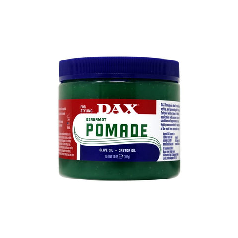 DAX Bergamot Pomade 397g – Olive & Castor Oil by Aunty Cherish | Pre - stretched Braiding Hair Extensions Australia