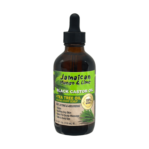 Jamaican Black Castor Oil with Tea Tree Oil by Aunty Cherish | Pre - stretched Braiding Hair Extensions Australia