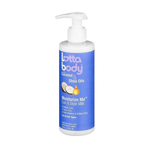 Lotta Body Moisturize Me Curl & Style Milk 236mL by Aunty Cherish | Pre-stretched Braiding Hair Extensions Australia
