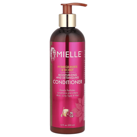 Mielle Pomegranate & Honey Moisturizing & Detangling Conditioner (355mL) by Aunty Cherish | Pre - stretched Braiding Hair Extensions Australia
