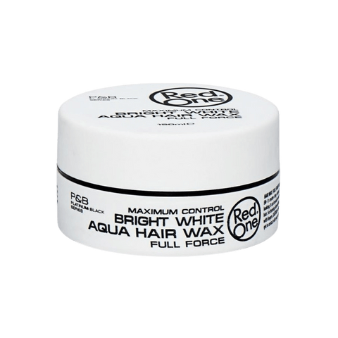Red One Bright White Aqua Hair Wax Australia | Full Force Hold – Aunty ...